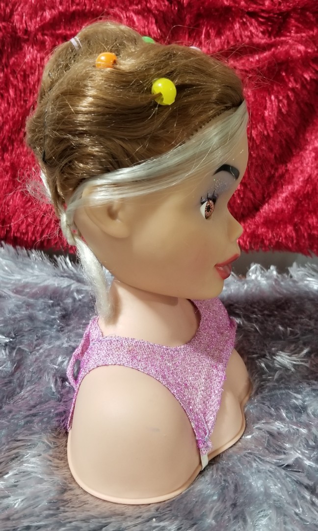Mannequin Hair Styling Head