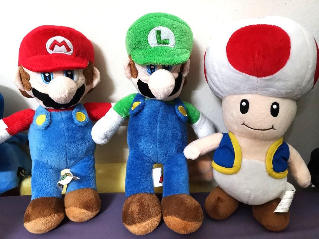 super mario toad plush
