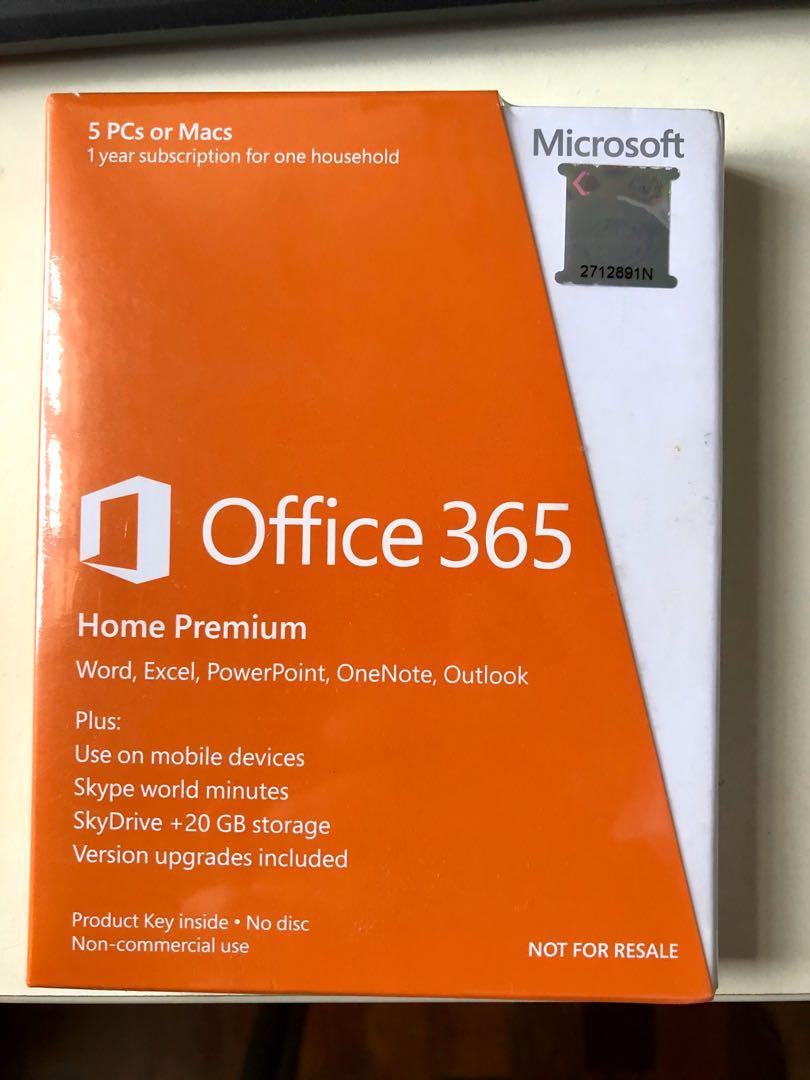 Microsoft Office 365 Home Premium Electronics Computer Parts