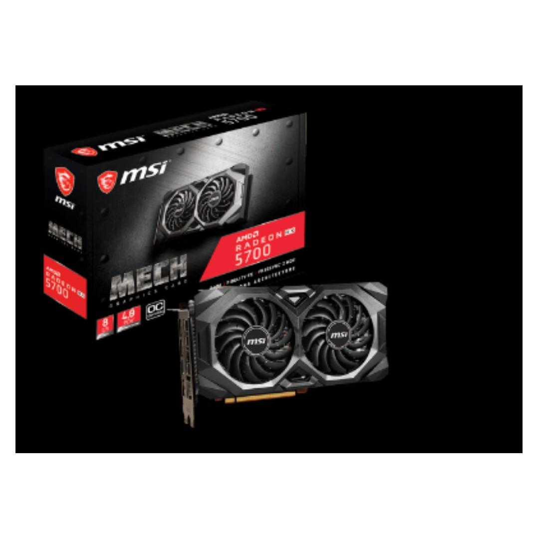 Msi Radeon Rx 5700 Gaming X Brand New In Box Local Warranty Electronics Computer Parts Accessories On Carousell