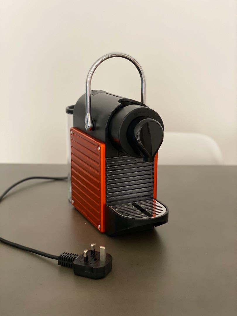 Nespresso Pixie Coffee Machine Electric Red, TV & Home Appliances