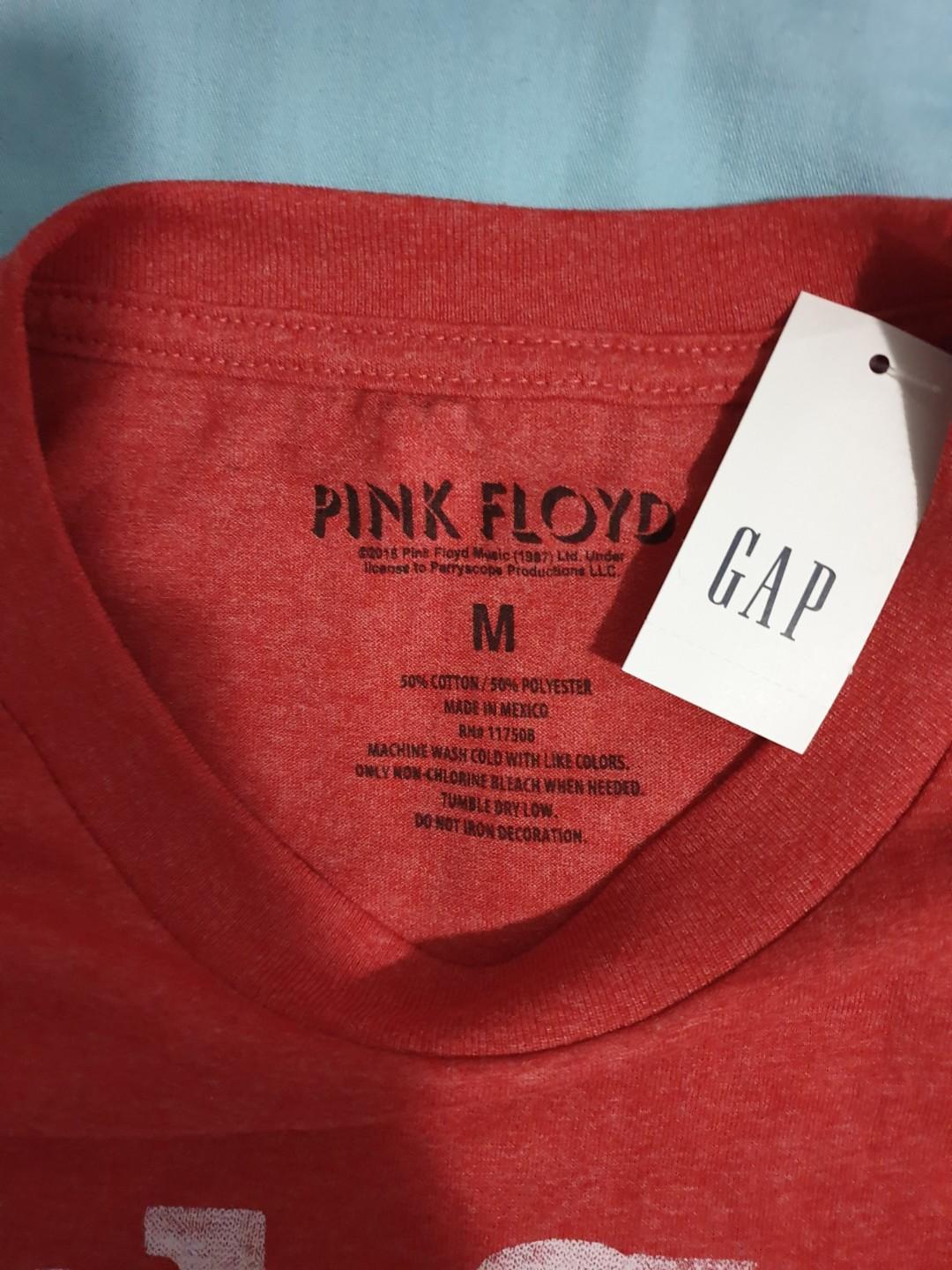 gap pink floyd shirt