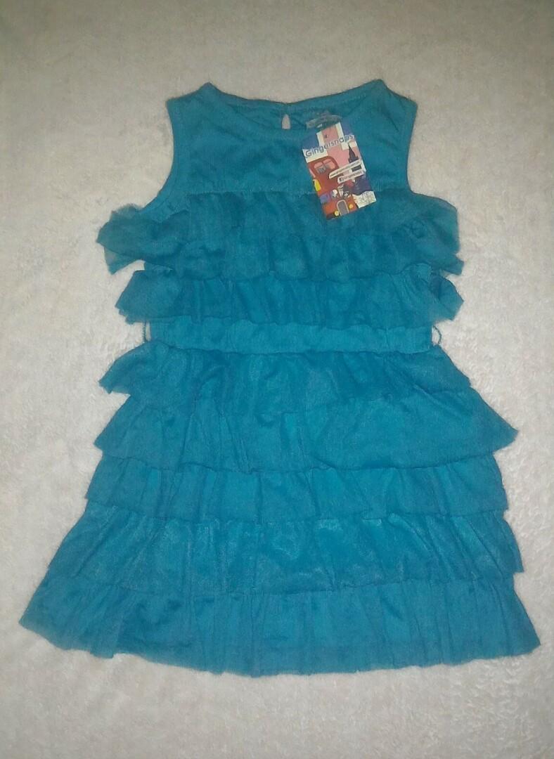 2t blue dress