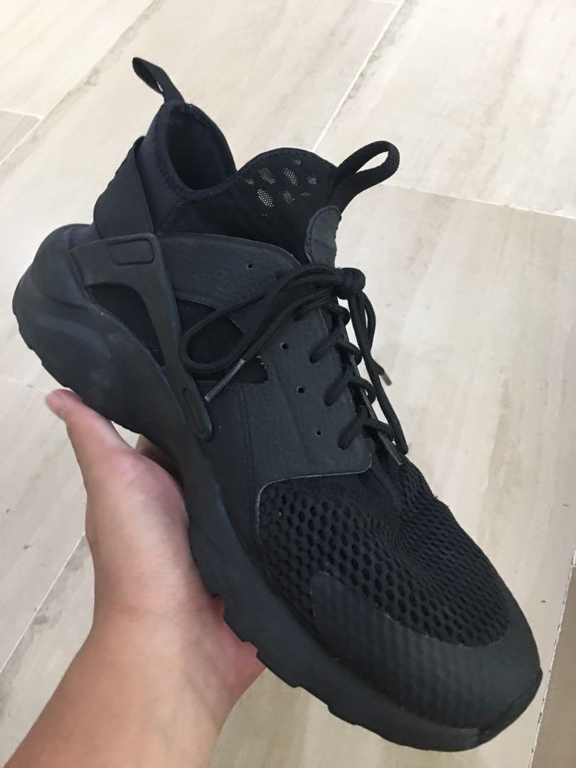 The Nike Air Huarache Ultra Is Also Available In Triple Black