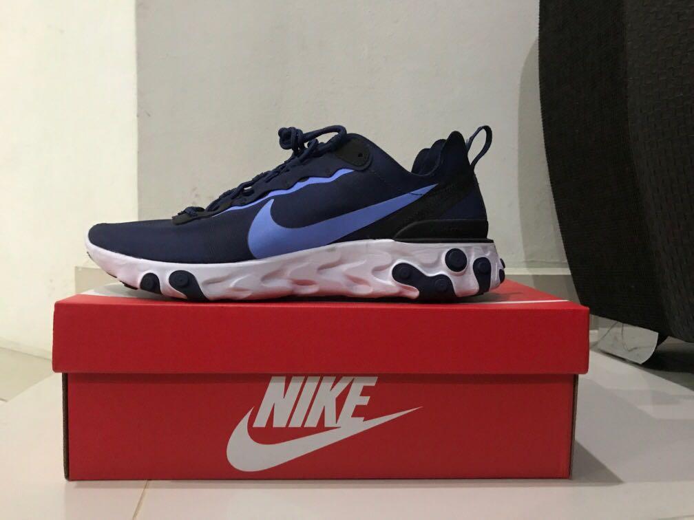 Nike React Element 55 Midnight Navy