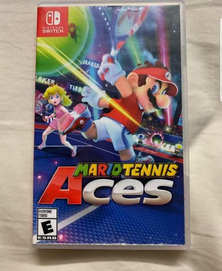 nintendo switch new super mario bros u deluxe and mario tennis aces import region free