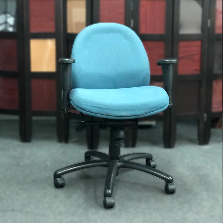 Office Chair With Arm Rest Tiffany Blue Home Furniture Furniture On Carousell