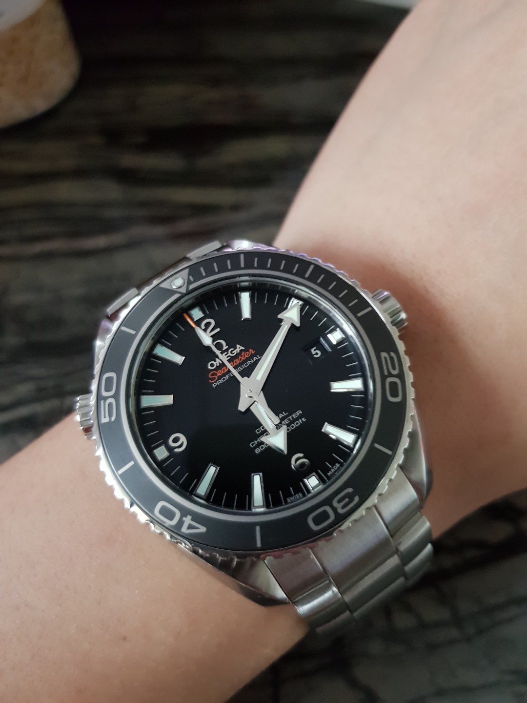 Omega 8500 45.5mm Seamaster Planet 