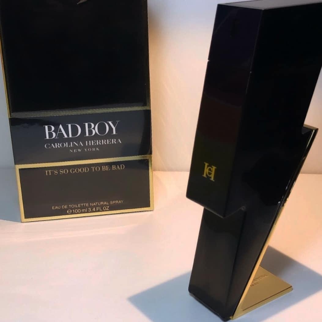 Parfum Pria Carolina Herrera Bad Boy Original Lengkap Box