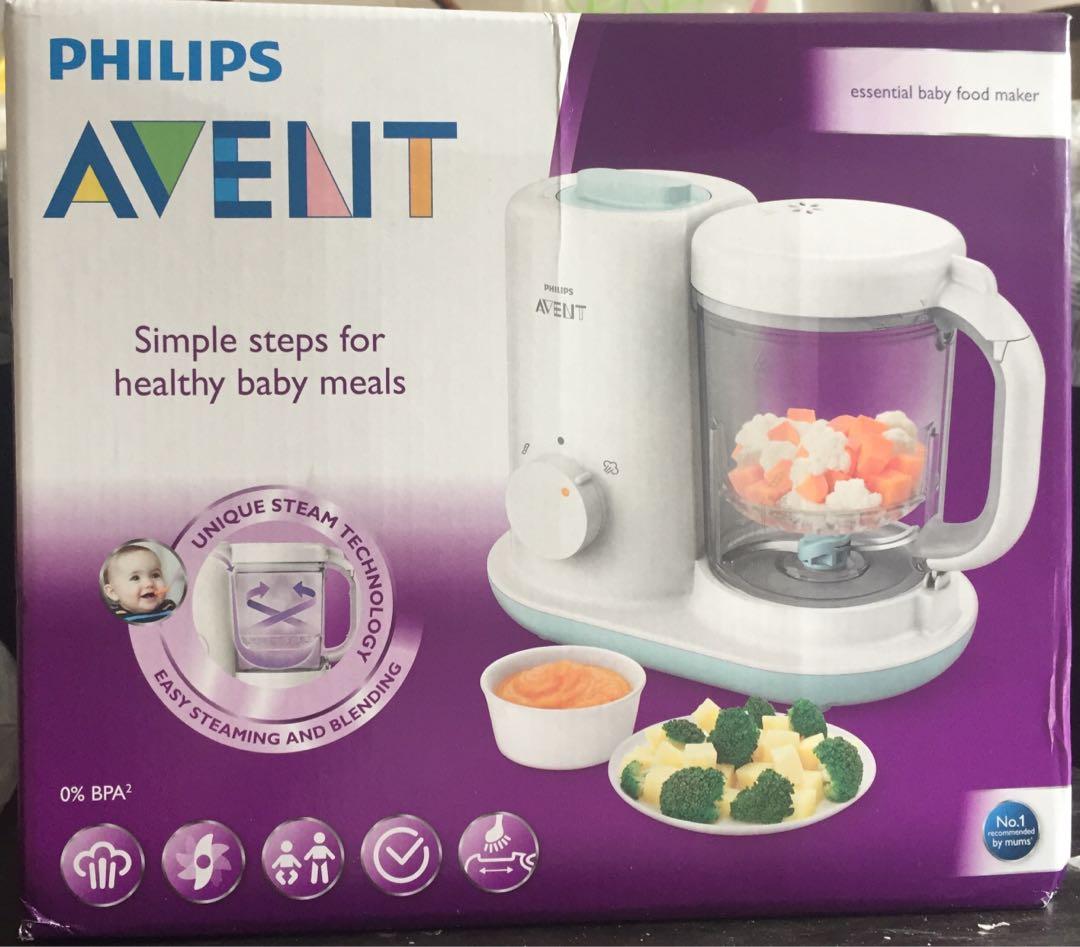 avent essential baby food maker