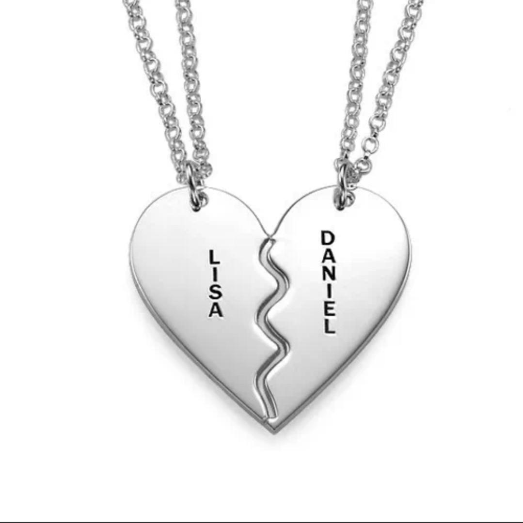 heart relationship necklace