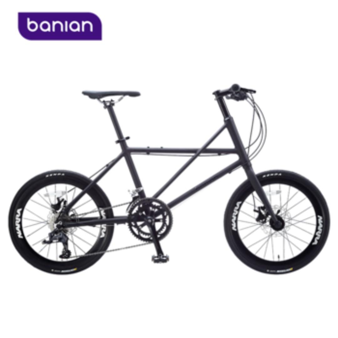 Preloved Banian Mini Velo Matt Black Sports Equipment Bicycles Parts Parts Accessories on Carousell