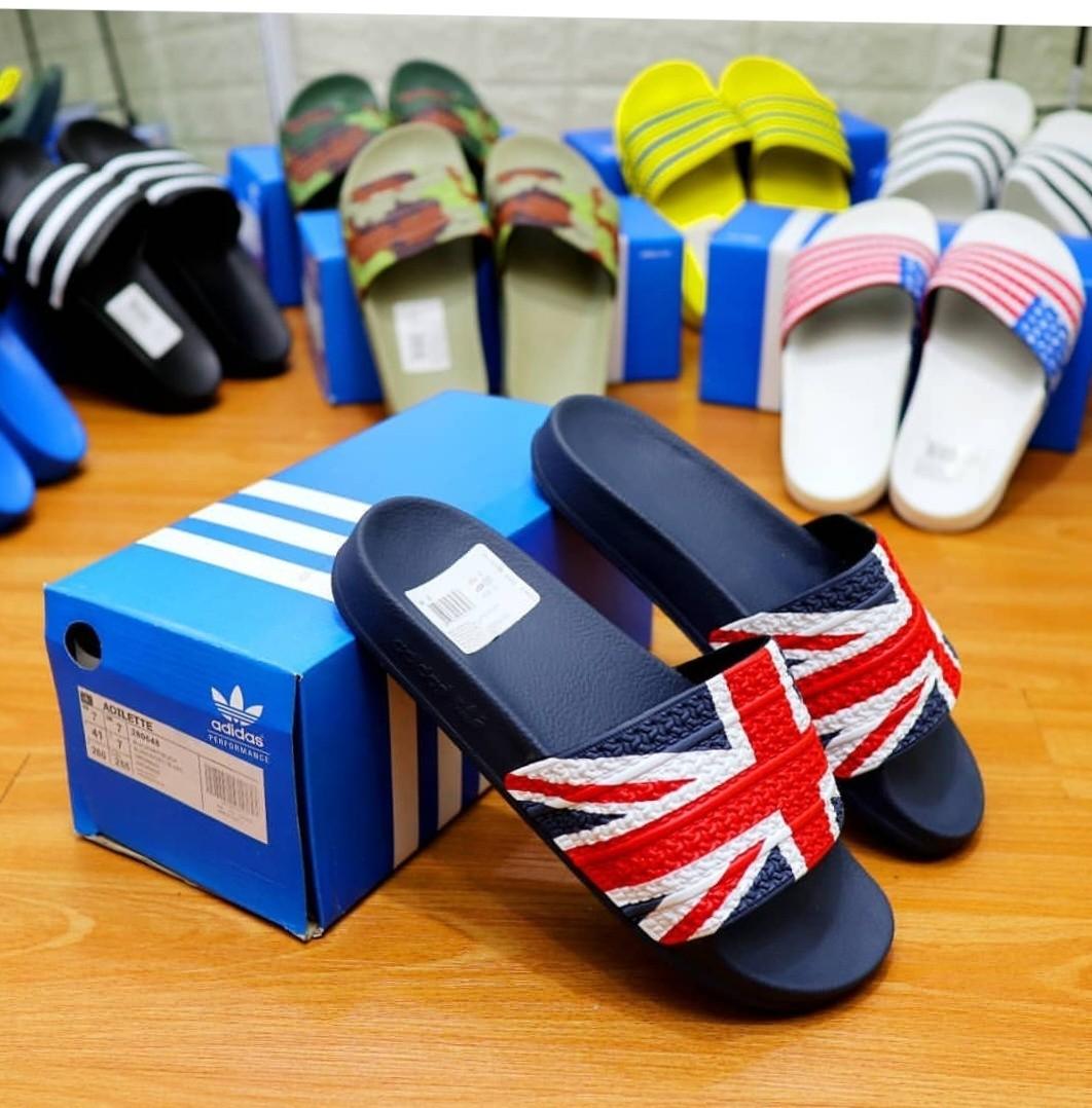 Sandal Adidas Premium Fesyen Pria Sepatu Sandal Di Carousell