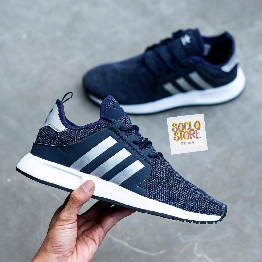 SEPATU ADIDAS XPLR NAVY SILVER WHITE ORIGINAL