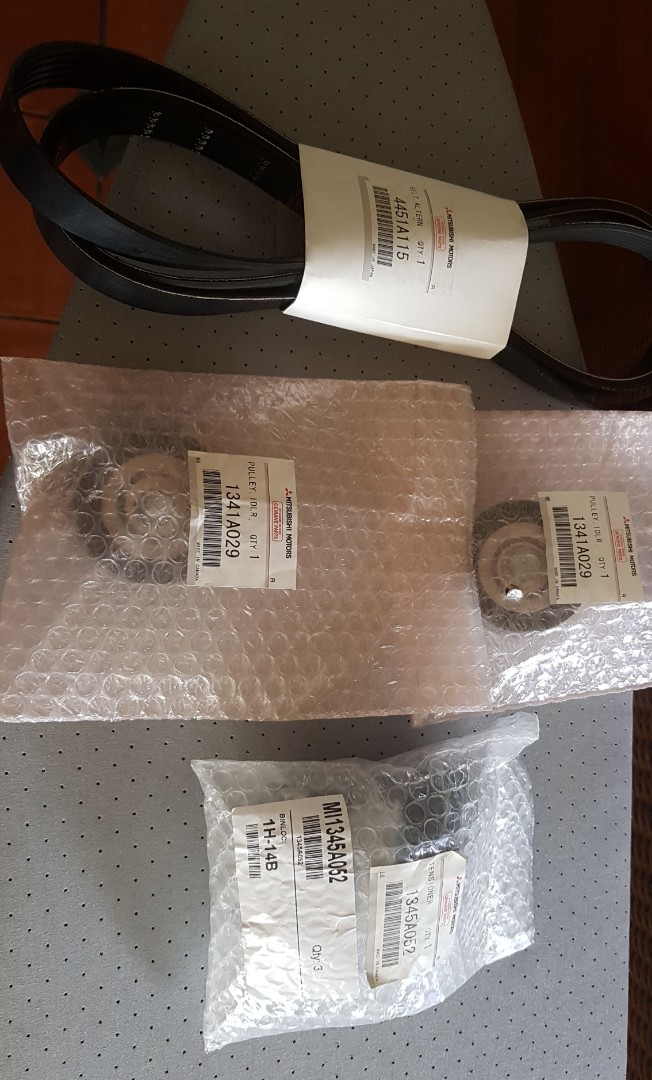 Serpentine Belt, Pulleys and Tensioner for EVO X, Car Accessories