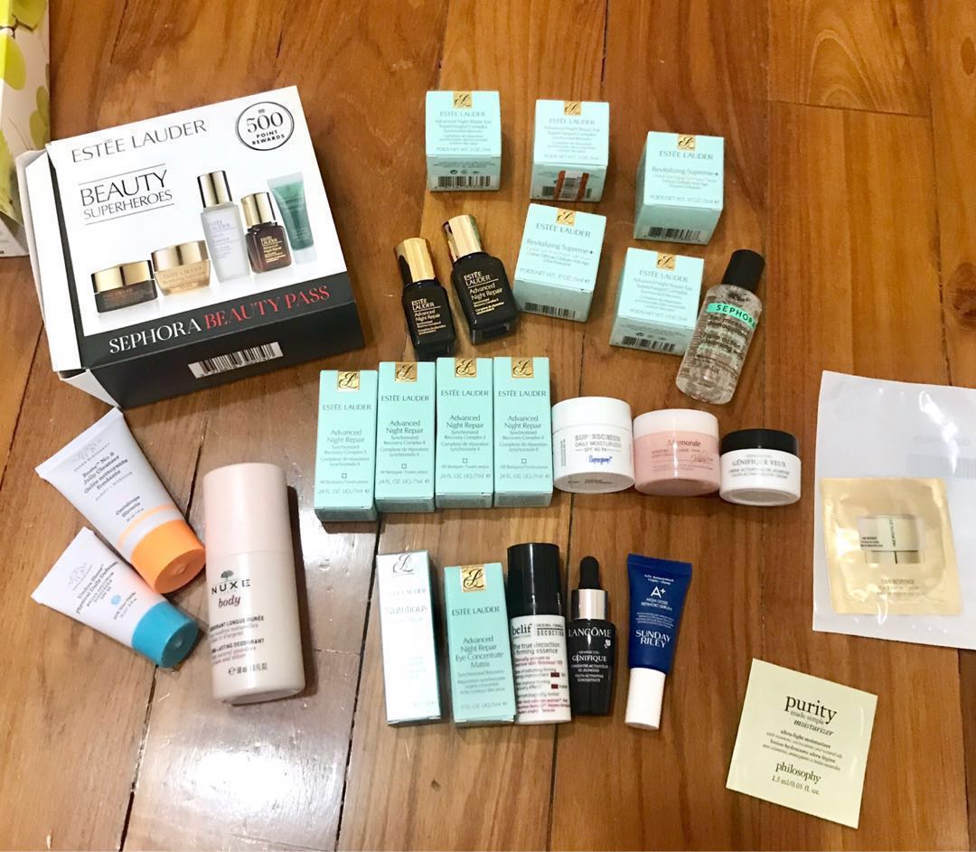 Skincare, Estee Lauder, drunk elephant, sunday riley, Beauty & Personal