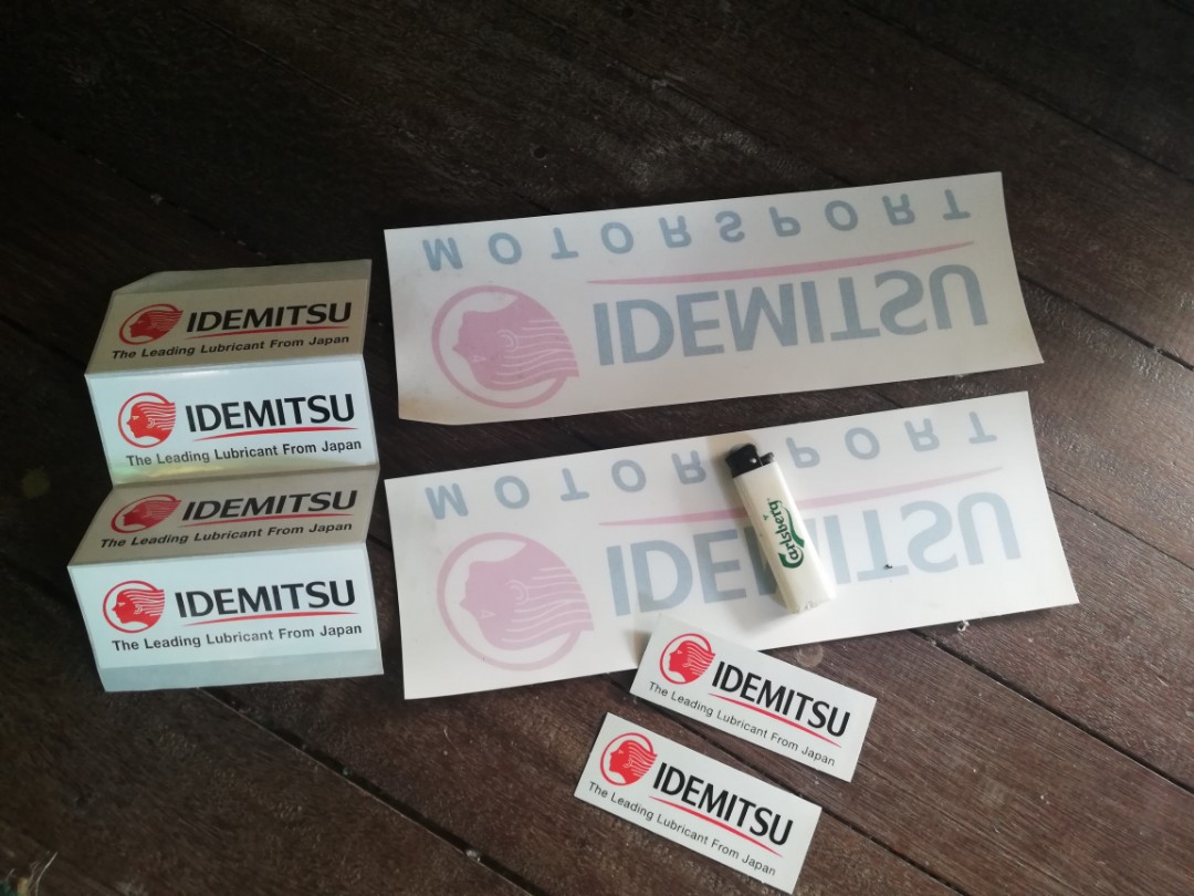 Sticker idemitsu, Men's Fashion, Watches & Accessories, Jewelry on ...