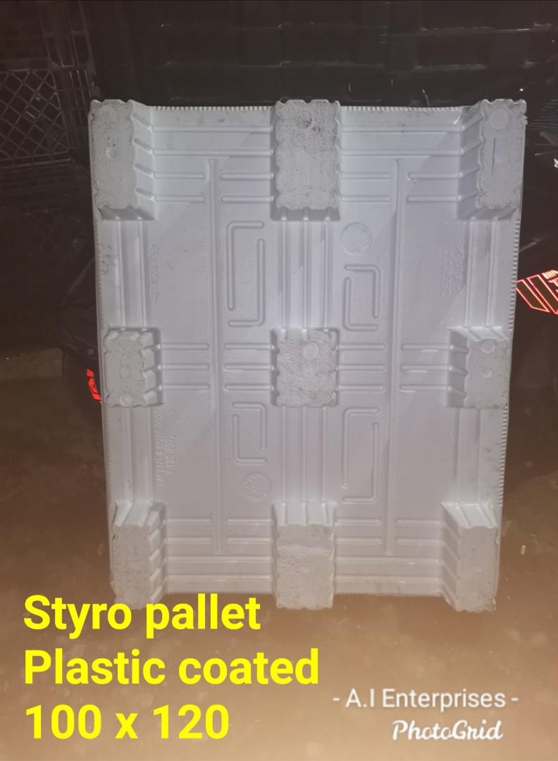 Styro Pallet Paleta (Category: Construction & Building Materials) located in Quezon City. Submitted by Dr.Pallet (Listing ID 260752810, Image 1). Description: For Sale Styro Pallet Coated of Plastic Can carry up to 1 tons *Hnd nabubulok *matibay *magaan at malinis.