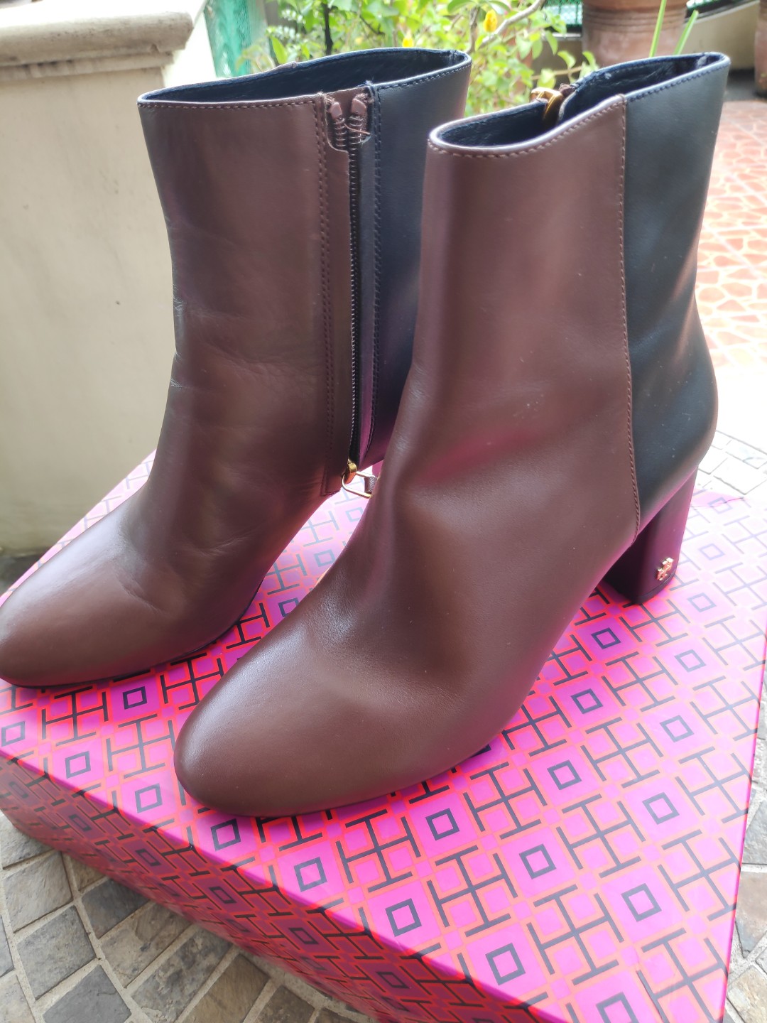 tory burch brooke bootie black