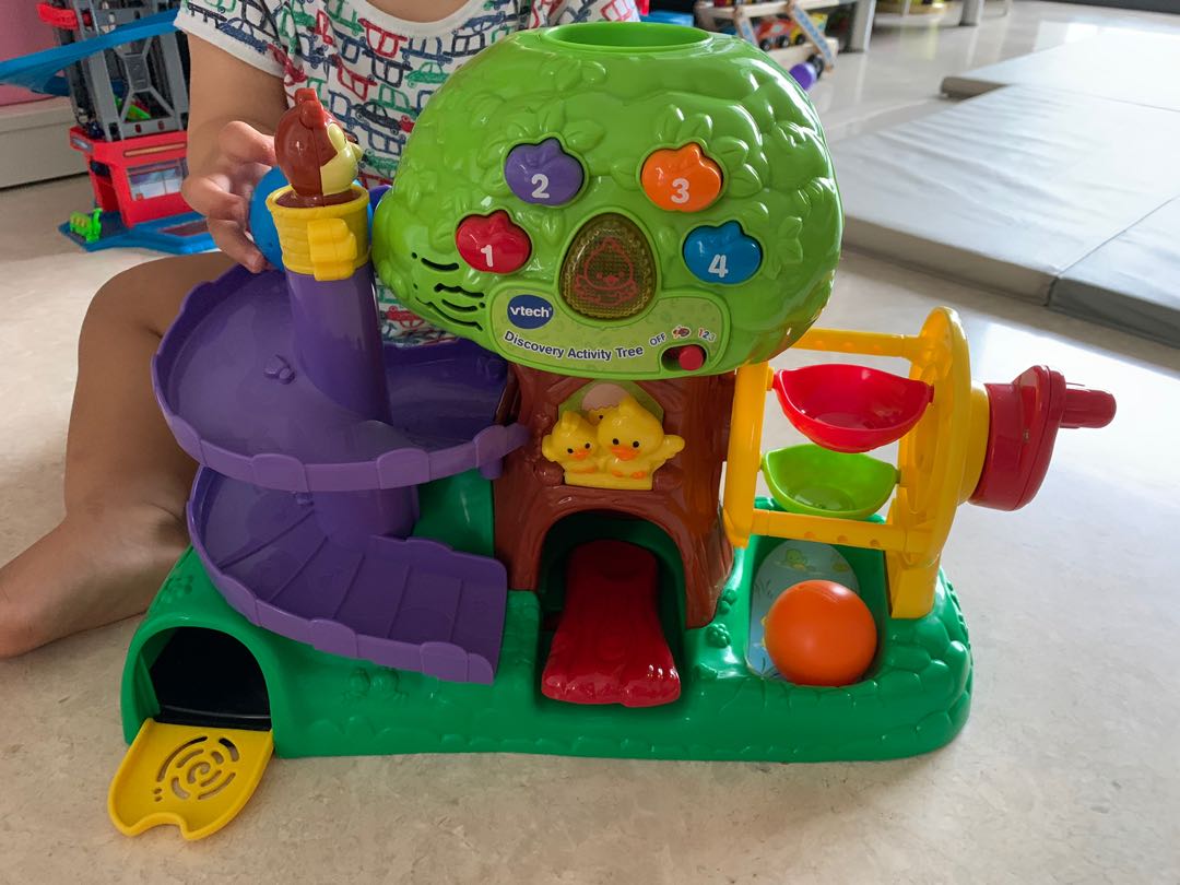 Vtech Discovery Activity Tree, Babies & Kids, Infant Playtime on Carousell