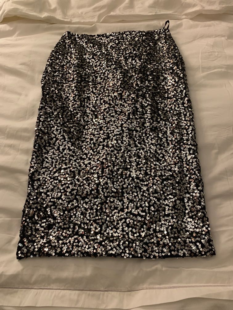 Warehouse sequin skirt Clearance