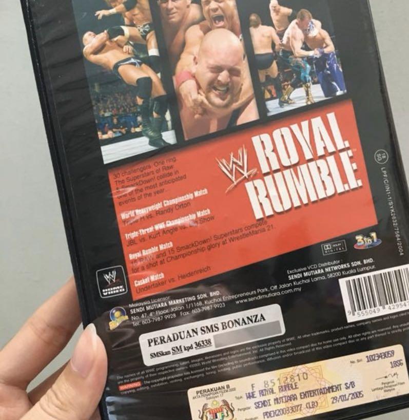 Royal Rumber WWE royal rumber 2005, Video Gaming, Video Games, PlayStation on Carousell