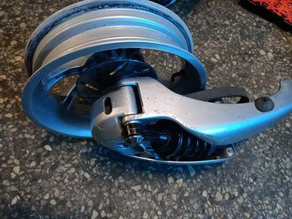 gogoro 1 wheel.  front rear + shock
