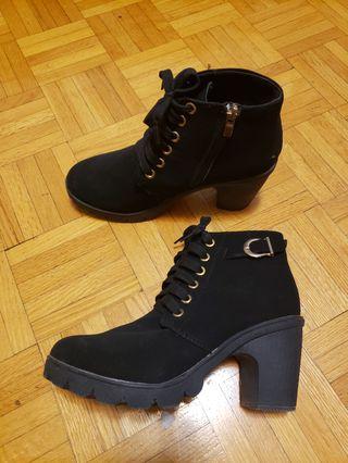 Black booties