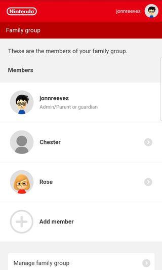 Nintendo Switch Online Family Membership