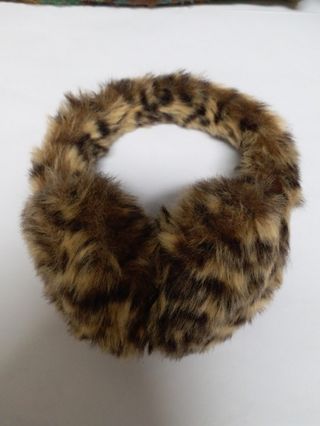 豹紋毛毛耳罩64211133420161110