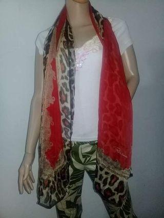 Roberto Cavalli silk shawl