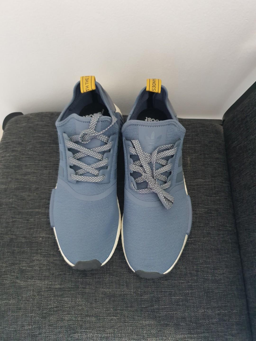 adidas nmd blue yellow