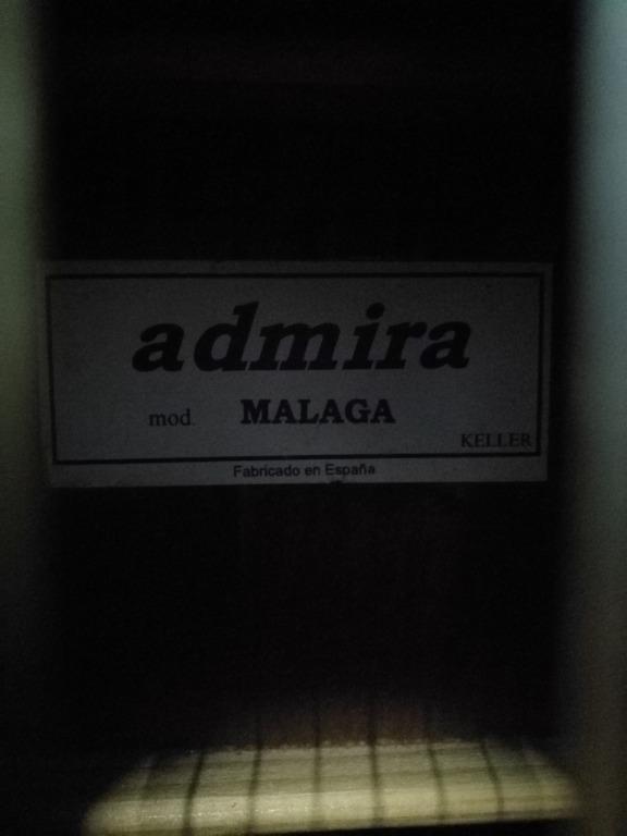 Admira Malaga Classical Guitar, Hobbies & Toys, Music & Media
