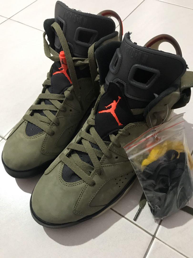 AJ6 Travis Scott, Men's Fashion 