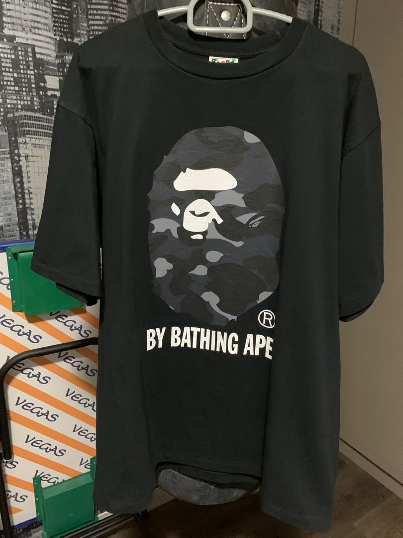 bape black camo shirt