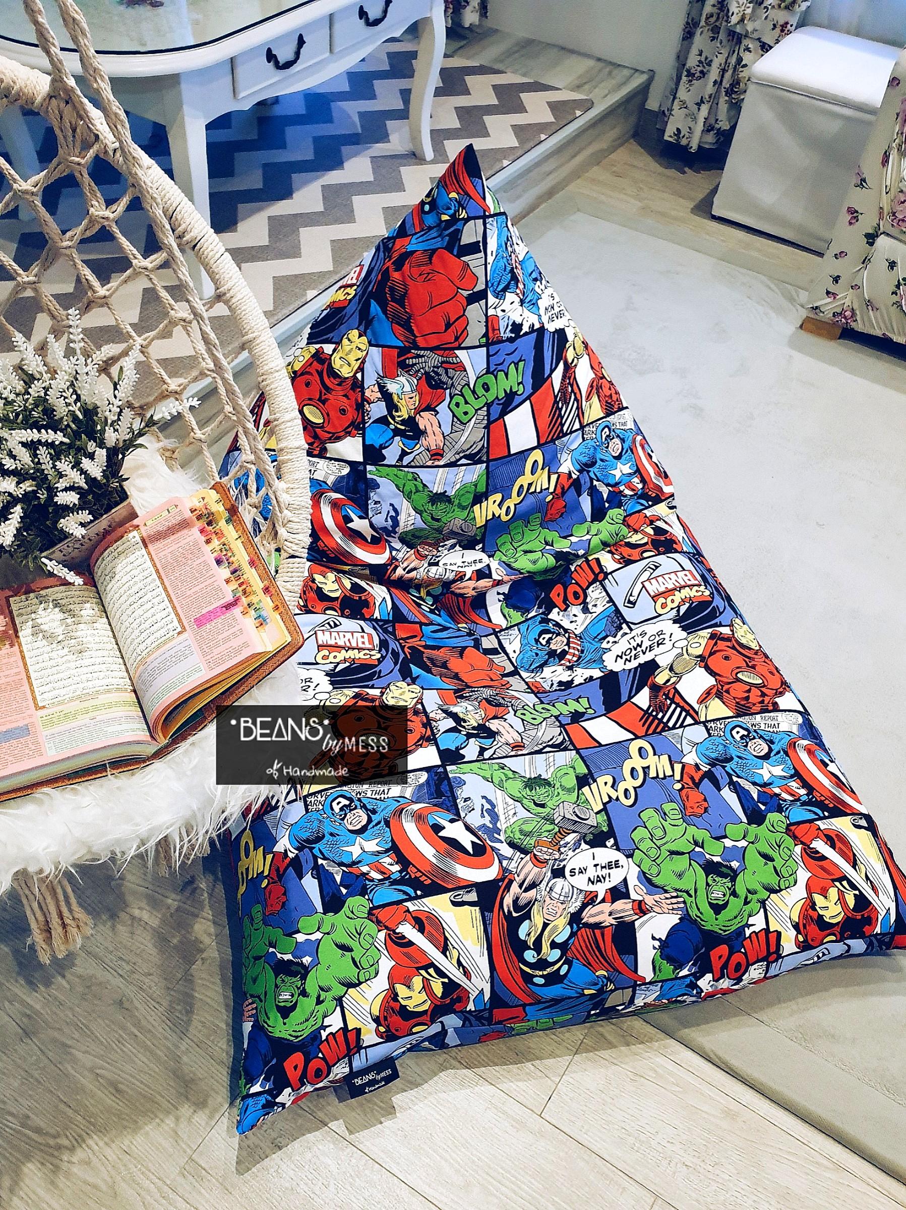 Marvel Avengers Beanbag Lounger Bean Bag Chair Beanbag Furniture