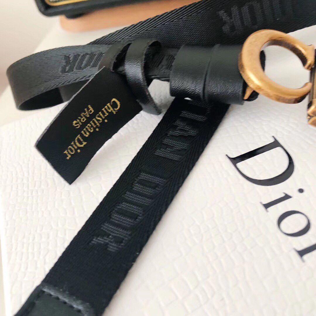 christian dior fabric belt