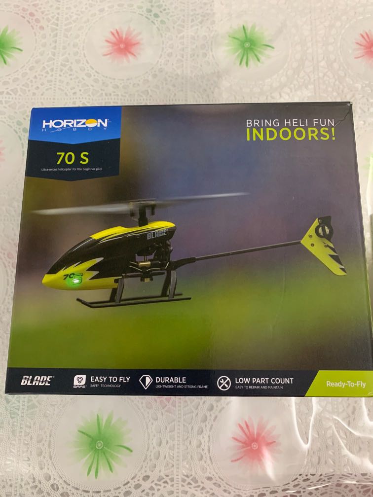 Blade 70S RTF RC Helicopter, 興趣及遊戲, 收藏品及紀念品, 明星周邊 Carousell