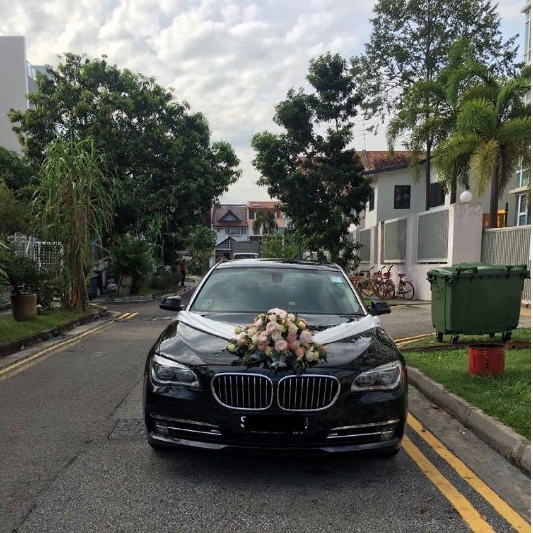 Bmw 7 Series Wedding Car Rental With Driver Cars Vehicle Rentals
