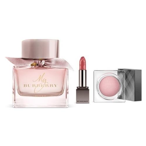 Burberry My Burberry Blush 3 Pcs Gift Set for Women 90ml EDP Lipstick Eye Cream Eau de Parfum GiftSet Bundle Collection Brand New 100 Authentic Perfume Fragrance Beauty Personal Care