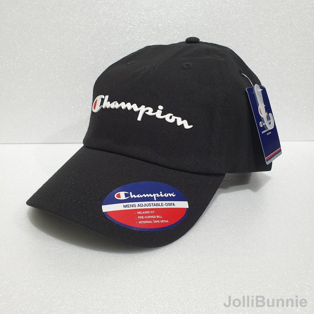 champion logo hat