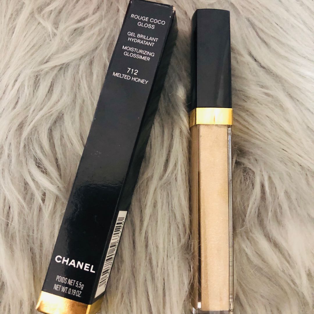 Chanel Lip Gloss in 712 Melted Honey, Beauty & Personal Care, Face