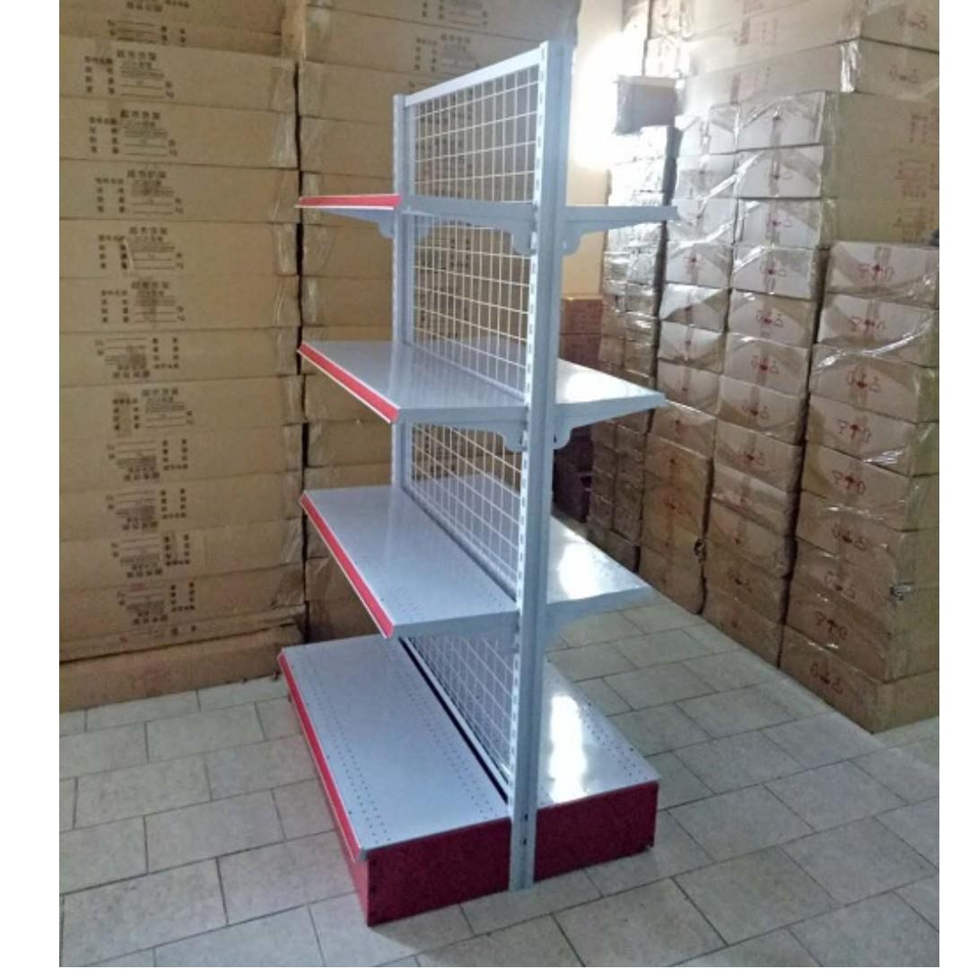 Grocery Shelves Rack for Department Store and Sari sari Store, Convenient Grocery Mesh Rack