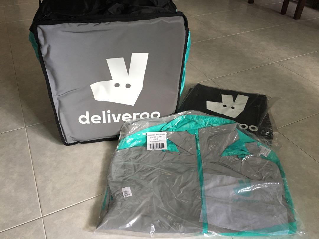 Deliveroo big bag, Motorcycles, Motorcycle Accessories on Carousell