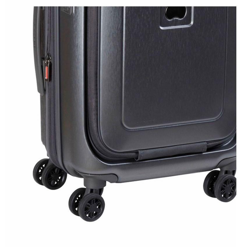 Delsey Grenelle Luggage (L) in Dark Gray, Hobbies & Toys, Travel