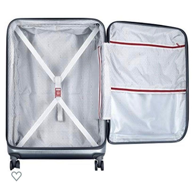 Delsey Grenelle Luggage (L) in Dark Gray, Hobbies & Toys, Travel