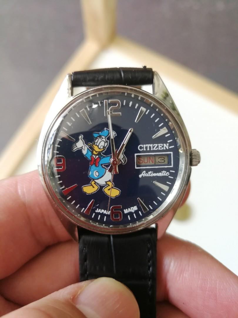 Citizen donald duck watch deals