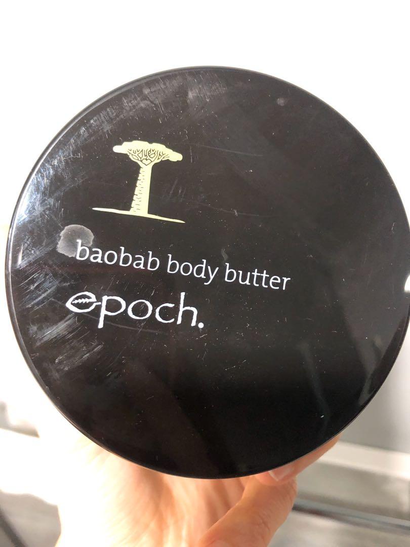 Epoch Baobab Body Butter (Category: Body Care) located in Singapore. Submitted by juudee (Listing ID 260965892, Image 1). Description: Brand new..