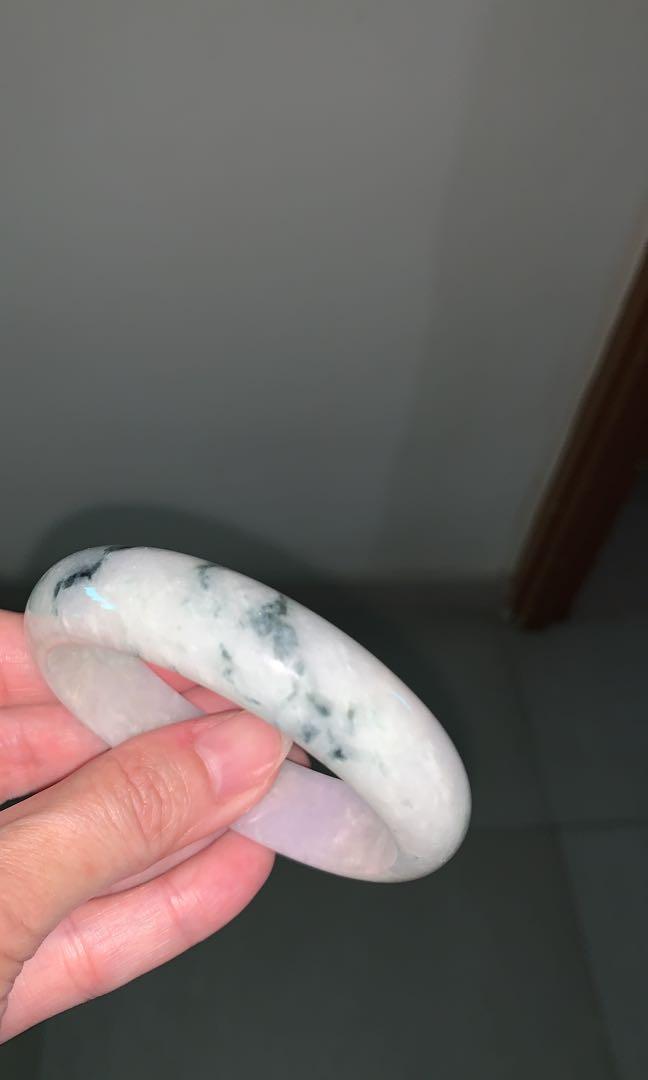 Fu Lu Shou A grade Round Jade bangle Women s Fashion Jewelry