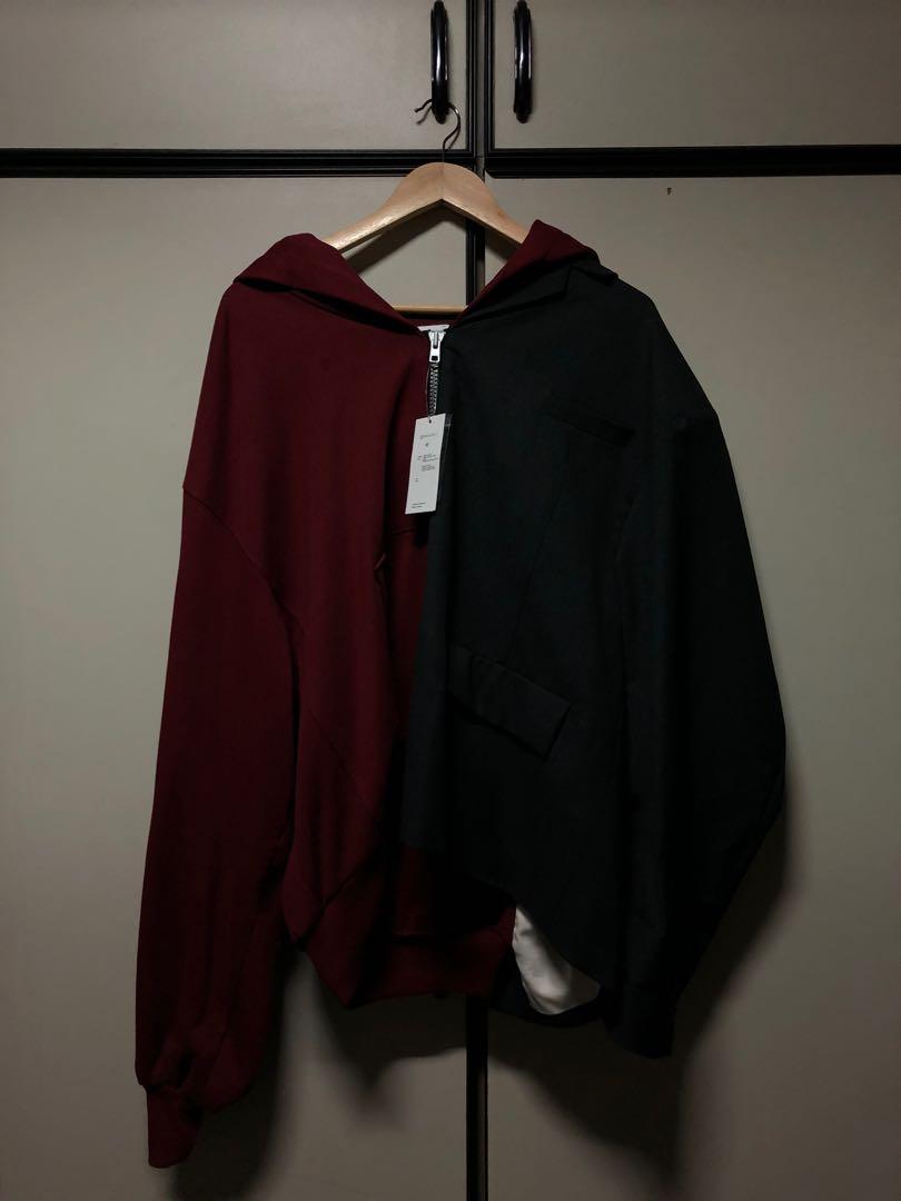 Gosha rubchinskiy online half hoodie jacket